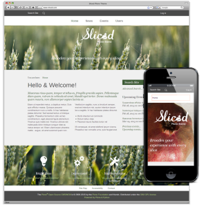 Sliced Responsive Plone Theme